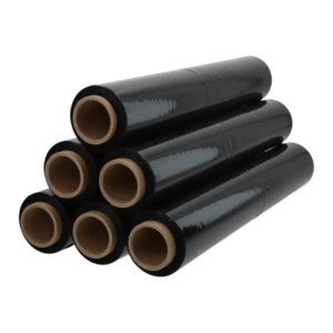 Film Stretch Negro 1,7KG 275 mts 500mm 20 micras (Caja 6 unidades)