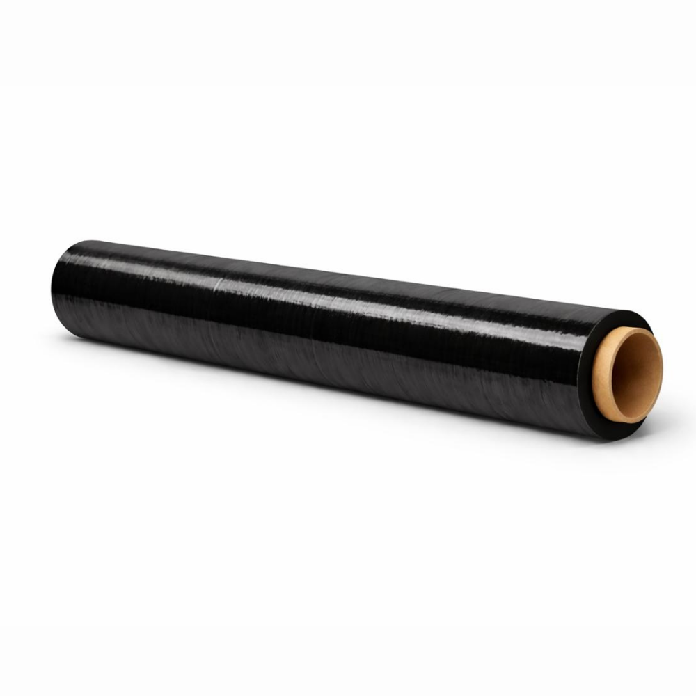 Film Stretch Negro 1,7KG 275 mts 500mm 20 micras (Unidad)