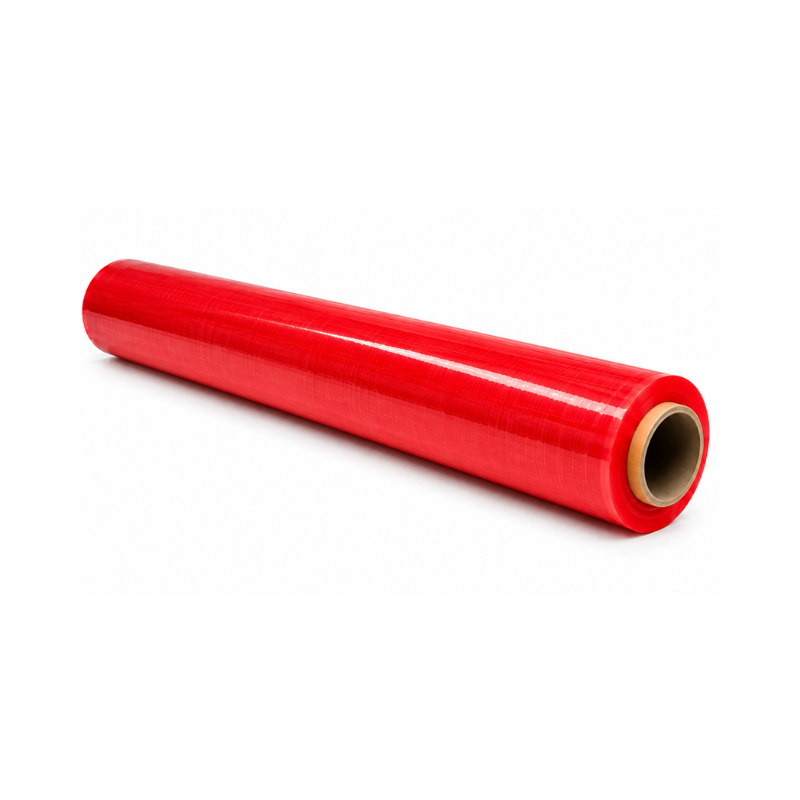 Film Stretch Rojo 1,7KG 275 mts 500mm 20 micras (Caja 6 unidades) - Imagen 2
